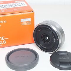 【ネット決済・配送可】SONY/E16mm F2.8/Eマウント...