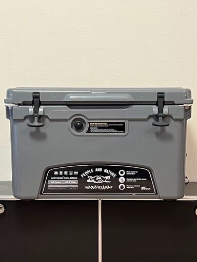 FIELDOOR ノーザンクーラーボックス  42.5L / チャコールグレー