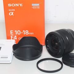 【ネット決済・配送可】SONY/E 10-18mm F4 OSS...