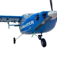 ラジコン飛行機　エンジン2機搭載　サーボ　完成品　両翼約190cm 全長約90cm 大型スケール　ラジコンクラブ SKIMASTER