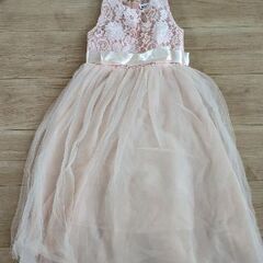 サーモンピンクドレス　120cm