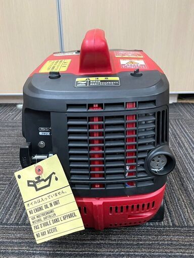 ポータブル発電機 RGi5 赤 中古品】マキタ沼津ガス発電機ラビット RGi5カセットガス,プロパンガス