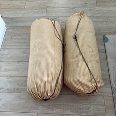 2個セット　OGAWA CAMPAL 寝袋　シュラフ　封筒型　美品　