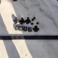 値下げinno carmate ジェットバック ルーフボックス 55 ベースキャリア付き ルーフレール