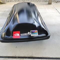 値下げinno carmate ジェットバック ルーフボックス 55 ベースキャリア付き ルーフレール