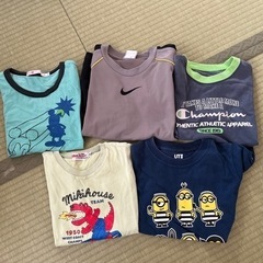 120サイズ　ミッキーマウス・ミニオン・NIKEなど　半袖Tシャ...