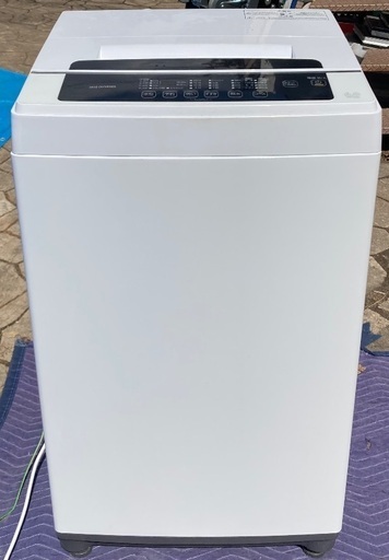 アイリスオーヤマ　全自動洗濯機　IAW-T602E  2021年製　(ア)