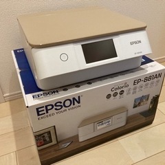 EPSON インクジェットプリンター　EP-881AN ジャンク品