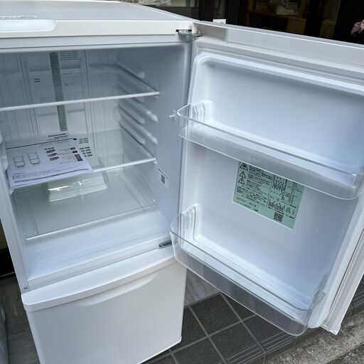 Panasonic ノンフロン冷蔵庫 NR-BW14HJ Panasonic 冷蔵庫 NR-BW14HJ-W 2023年製