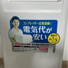 アイリスオーヤマ　コンプレッサー式　除湿機　衣類乾燥機