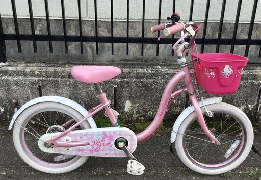 ＜整備済・良品＞メゾピアノ・可愛い16インチ・子供自転車