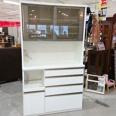 松田家具｜ラピス｜モイス付｜ガラス引戸扉｜キッチンボード