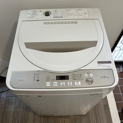 【2019年製】SHARP 洗濯機 ES-G55UC-N  5....