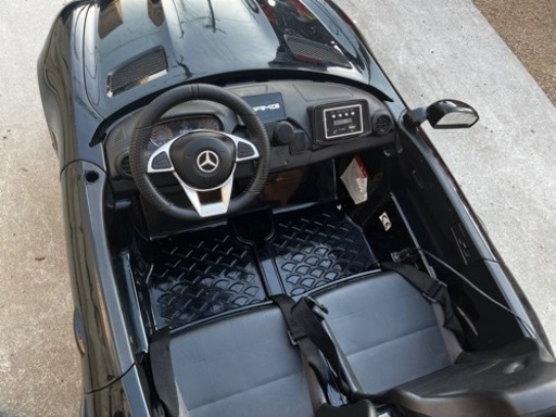 受け渡し予定決まりました 元値4.5万 ベンツ AMG GT-R 2人乗り 乗用玩具