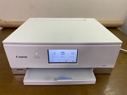 【糸島市内 送料無料】 キャノン インクジェット プリンター TS8430 印刷枚数319枚 白 48138-3-004
