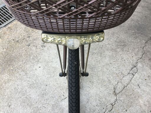 地域限定送料無料 パナソニック ビビ DX 6,6AH 新基準 子供乗せ 茶色