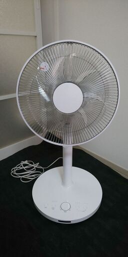 扇風機(2021年式/KOIZUMI)ﾀｯﾁｽﾄｯﾌﾟｾﾝｻｰ(安全装置)付き【美品】