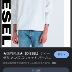 DIESELパーカー