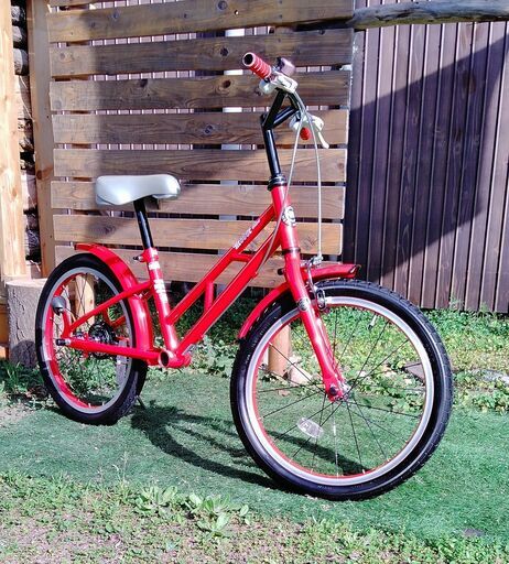 ※　受け渡し完了　※　　　　　　　　　　　　　　　　　　　子供用自転車　１台３役　１８インチ　子供用　赤色　自転車持ち込みによるお値引き有り
