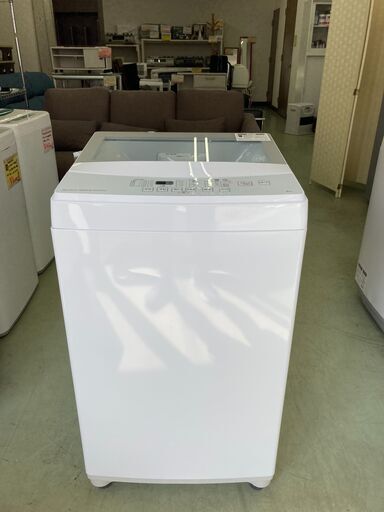 【リサイクルショップ　ピカソ　小松原】★分解洗浄済み★ニトリ 6kg 全自動洗濯機 2019年製 NTR60 ホワイト★8959★