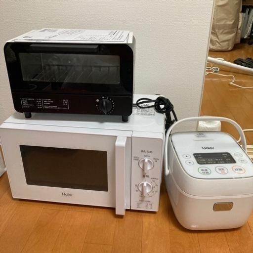 購入者決定済】電子レンジ(オーブン、トースター機能付き 購入者決定済】電子レンジ(オーブン、トースター機能付き