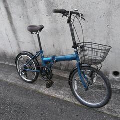 【引取者決定】自転車 折りたたみ自転車