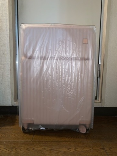 Roam.Cove NEW トップオープン スーツケース 機内持込 キャリーケース キャリーバッグ 軽量 静音 大容量(M（約3~5泊）, ピンク)