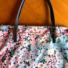 kate spade トートバッグ　花柄　未使用品