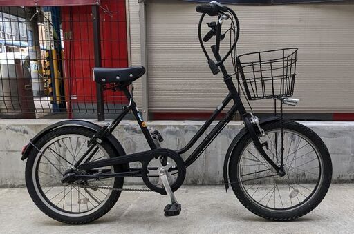 自転車　ミニベロ　ブリジストンベガス(VEG03T  TXクロツヤケシ)　※ワイヤーロック・空気入付