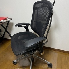 【元値22万円 】オカムラ コンテッサ チェア 純正ハンガー付き