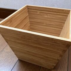 【4/27日お値下げ】＜美品＞ IKEA イケア 竹製 鉢植えカ...