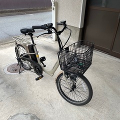 【ネット決済・配送可】中古電動アシスト自転車　長野市近隣なら届けます。