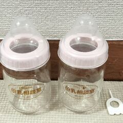 哺乳瓶　母乳相談室 2本　Pigeonプラスチック製　2本