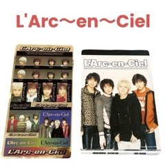 L'Arc〜en〜Ciel❤メモ帳　シール　セット　ラルクアンシェル