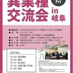 岐阜異業種交流会〜第4回〜の画像