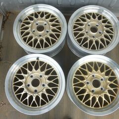 BBS RG ゴールド　当時物　6.5J15　114.3　4本　...