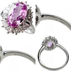 13号 インペリアルトパーズ（ピンクトパーズ） 2.322ct ダイヤモンド 