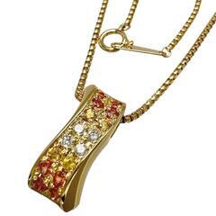 LANVIN/ランバン】 マルチサファイア 計0.48ct ダイヤモンド 計0.12ct 