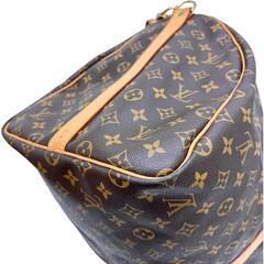 【LOUIS VUITTON/ルイ・ヴィトン】 キーポル バンドリエール55 モノグラム  M41414 ボストンバッグ PVC/ヌメ革 ブラウン ユニセックス【中古】【真子質店】【GD】【YMox】みそ様 リクエスト 2点 まとめ商品