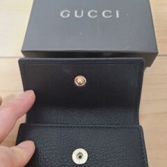 グッチ GUCCI リボン キーケース 6連 ブラック