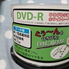 DVD−ＲとCD-Ｒ