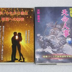 社長学 天命人事＋他１冊 天野雲海