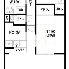 ✨🏥レスキュー賃貸🏥✨『2LDK』富田林市藤沢台✨敷金礼金無料💰...