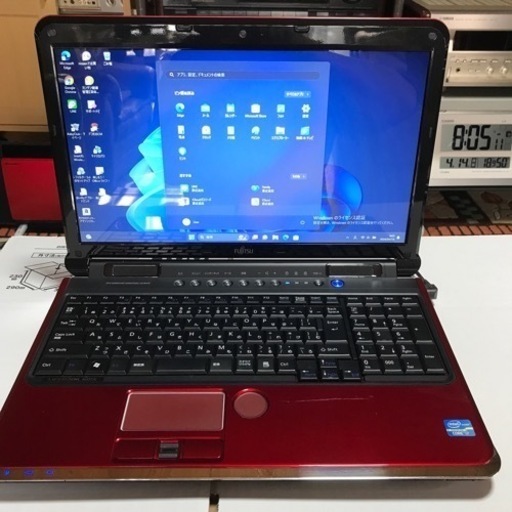 FUJITSU LIFE BOOK Windows11core i7 SSD美品