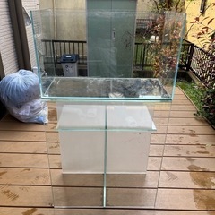 ADA 60cm 水槽、水槽台、吊り下げアームマキタ P403 水中ポンプ 未使用 