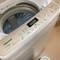 【値下げしました！】洗濯機 Hisense 7.5kg