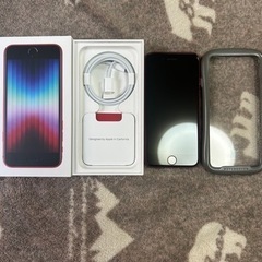 iPhoneSE第三世代RED64G美品「本日のみ値下げ」