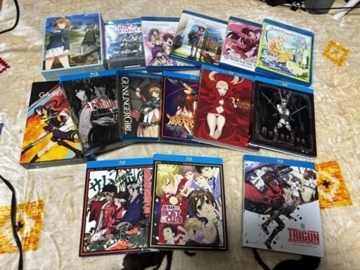 北米版アニメ　ブルーレイbox　まとめて