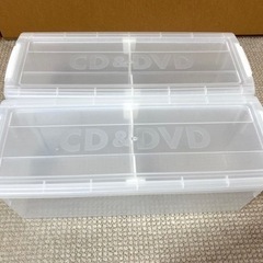 【名古屋・取りに来れる方】CD&DVDコンテナ2個