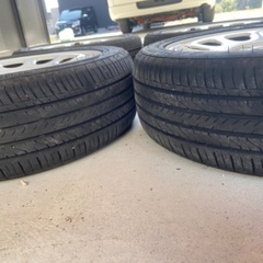 165/55/14 バリ山　ホイールセット